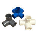 Breves acessórios para móveis de prateleira PVC 5 Way Cross